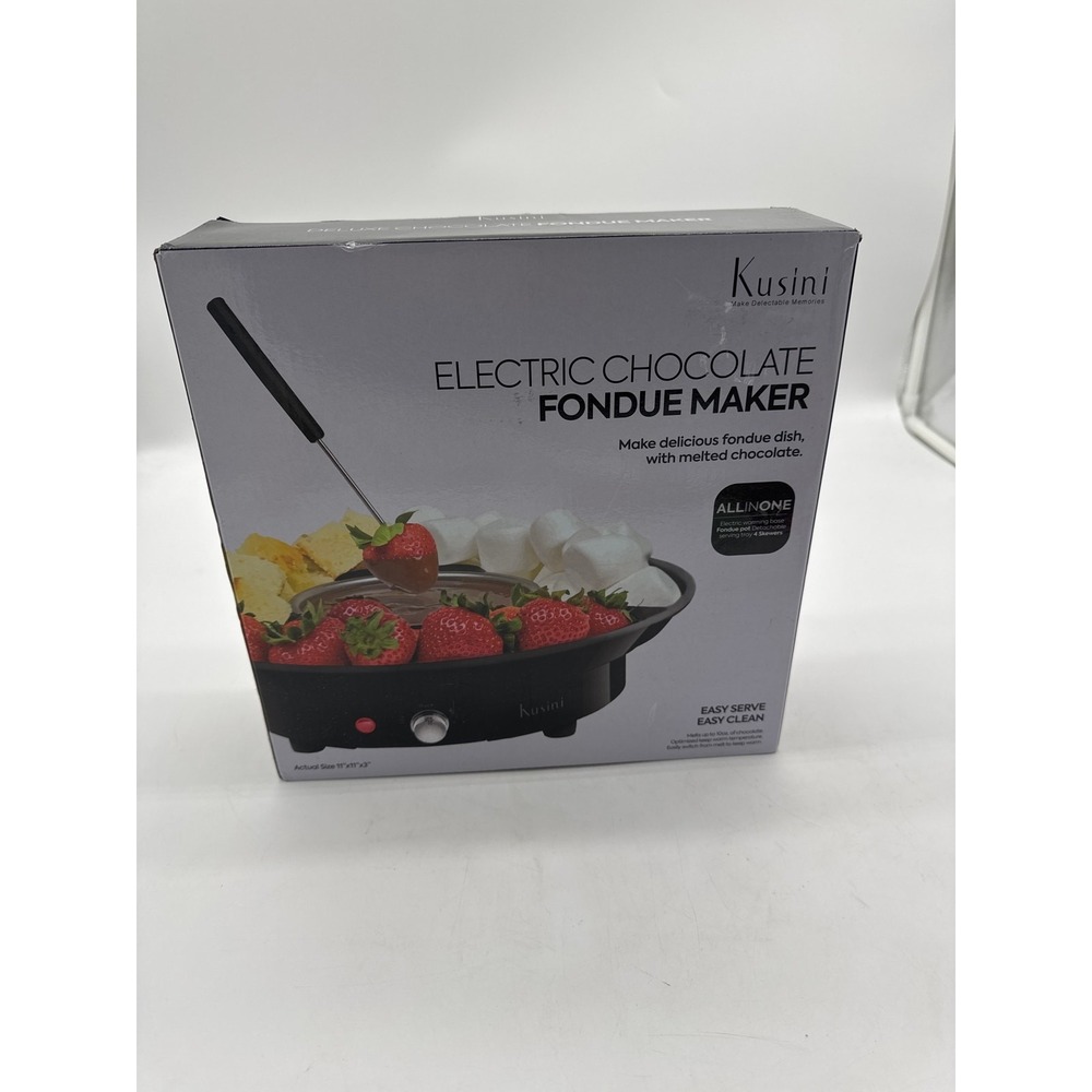 Kusini Electric Chocolate Fondue Maker NEW